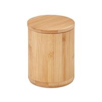 PORTA DISCHETTI DI COTONE IN BAMBOO